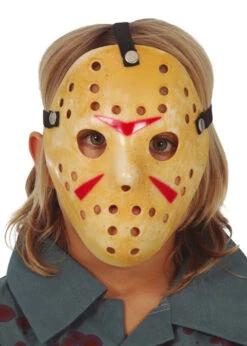 Childrens Halloween Thick Plastic Jason Style Hockey Mask