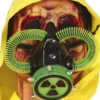 Halloween Neon Radioactive Gas Mask -Halloween Fans Shop 02263rs