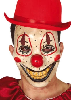 Halloween Scary Clown Plastic Face Mask