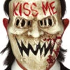 The Purge Style Kiss Me Smile Plastic Face Mask -Halloween Fans Shop 02268rs