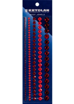 Kryolan Fantasy Make-Up Red Body Jewels