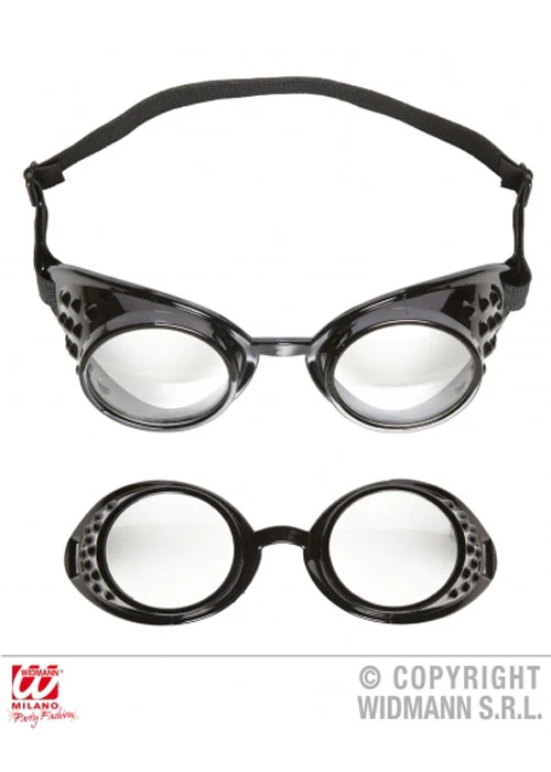 Adult Black Minion Style Goggles 3 Adult Black Minion Style Goggles