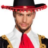 Mens Red Bobble Spanish Flamenco Hat 1 Mens Red Bobble Spanish Flamenco Hat -Halloween Fans Shop 04264 rs