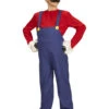 Teen Size Super Mario Style Plumber Costume 1 Teen Size Super Mario Style Plumber Costume -Halloween Fans Shop 08709 rs