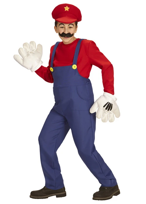 Teen Size Super Mario Style Plumber Costume 5 Teen Size Super Mario Style Plumber Costume - Image 3
