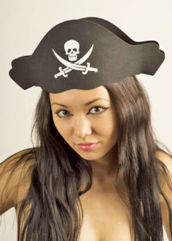 Black Budget Pirate Hat