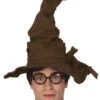 Adult Size Suede Look Brown Wizard Hat -Halloween Fans Shop 13194 rs