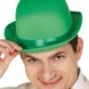 Adult Size Bright Green Bowler Hat 2 Adult Size Bright Green Bowler Hat -Halloween Fans Shop 13397 green bowler hat