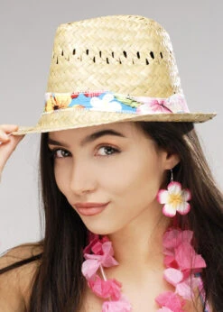 Adult Size Hawaiian Beach Boys Straw Hat