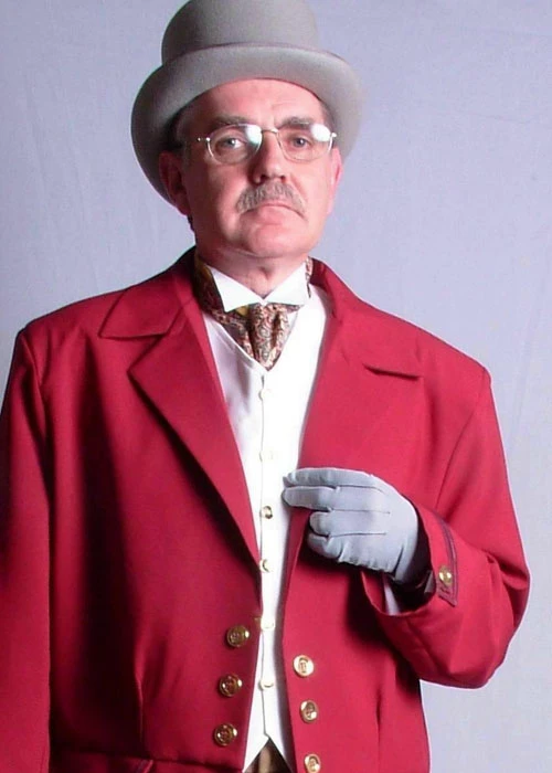 Victorian Gentlemans Short Grey Gloves 4 Victorian Gentlemans Short Grey Gloves - Image 2