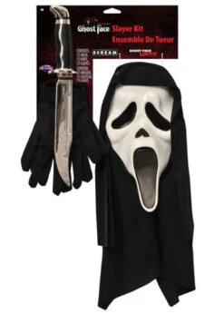 Ghost Face Scream Mask And Knife Set