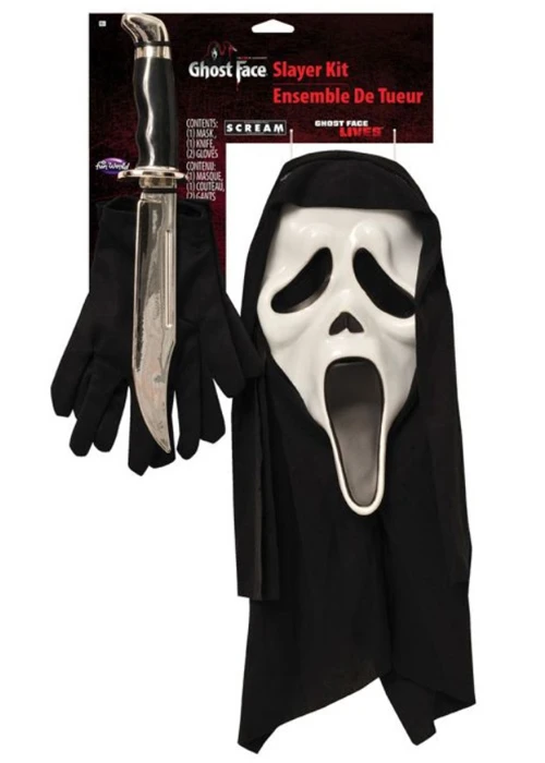 Ghost Face Scream Mask And Knife Set 3 Ghost Face Scream Mask And Knife Set