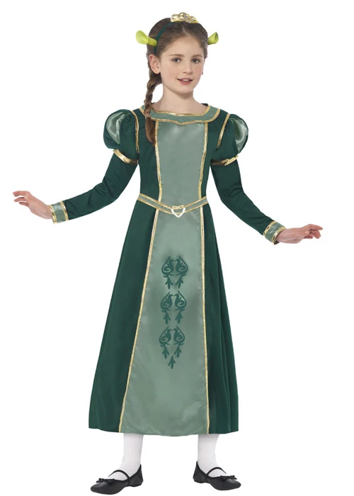 Childrens Size Shrek Princess Fiona Costume 3 Childrens Size Shrek Princess Fiona Costume