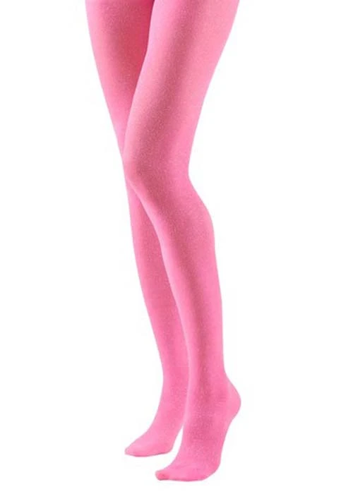 Womens Bright Pink Sparkle Glitter Tights 3 Womens Bright Pink Sparkle Glitter Tights