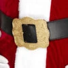Deluxe Father Christmas Black Santa Belt -Halloween Fans Shop 21422rs