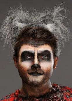 Halloween Fans Shop -Halloween Fans Shop 2324W grey wolf ears 01