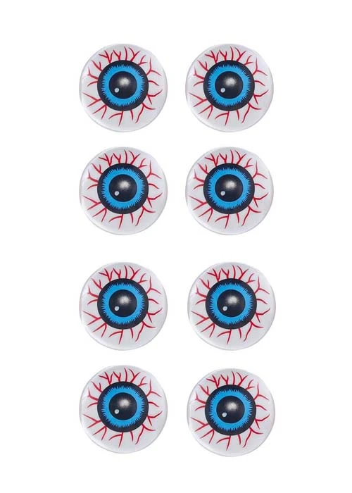 Halloween Prop Plastic Joke Eyeballs Pack 8 3 Halloween Prop Plastic Joke Eyeballs Pack 8