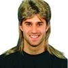 Mens 1970s Blonde Mix Mullet Wig 2 Mens 1970s Blonde Mix Mullet Wig -Halloween Fans Shop 24842rs 1