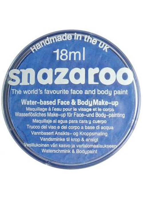 Snazaroo Make-Up Sky Blue Face Paint 18ml 3 Snazaroo Make-Up Sky Blue Face Paint 18ml