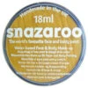 Snazaroo Metallic Electric Gold Face Paint 18ml 2 Snazaroo Metallic Electric Gold Face Paint 18ml -Halloween Fans Shop 2550716rs