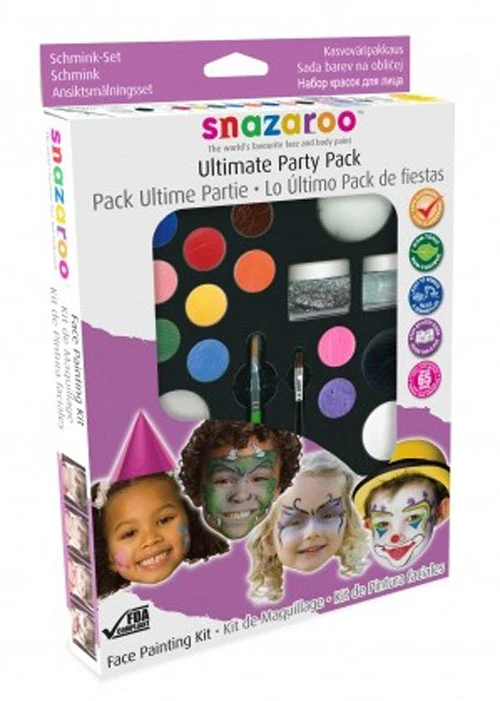 Snazaroo Ultimate Party Face Painting Kit 3 Snazaroo Ultimate Party Face Painting Kit