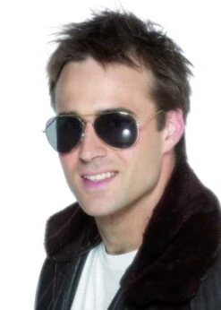 80s Rock Star Aviator Sunglasses
