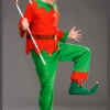 Adult Size Christmas Elf Costume -Halloween Fans Shop 26025 mens christmas elf costume