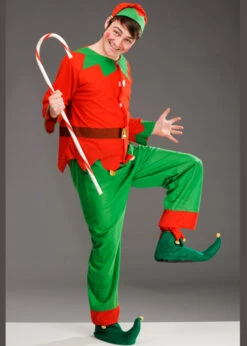 Adult Size Christmas Elf Costume