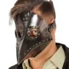 Mens Leather Look Steampunk Plague Doctor Mask -Halloween Fans Shop 2896 steampunk mask