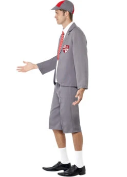 Adult Size Mens Grey Schoolboy Costume -Halloween Fans Shop 31082rs 02