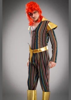 Mens 1970s Ziggy Stardust Style Costume 7 Mens 1970s Ziggy Stardust Style Costume -Halloween Fans Shop 3159 ziggy stardust costume 02