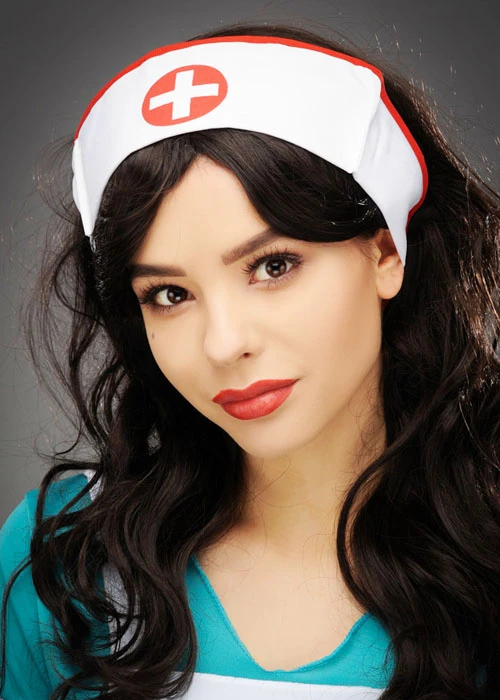 Ladies Fancy Dress Nurse Hat 3 Ladies Fancy Dress Nurse Hat