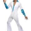 Adult 70s Disco Man Abba Costume -Halloween Fans Shop 33346rs