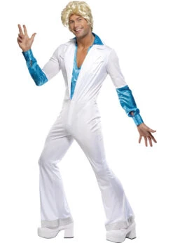 Adult 70s Disco Man Abba Costume