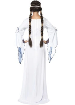 Maid Marion Style White Medieval Maid Costume 7 Maid Marion Style White Medieval Maid Costume -Halloween Fans Shop 33409rs 02