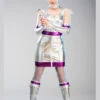 Womens Silver Alien Space Girl Costume -Halloween Fans Shop 33469 space girl costume