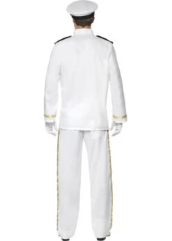 Deluxe Adult White Captain Sailor Costume 7 Deluxe Adult White Captain Sailor Costume -Halloween Fans Shop 33690rs 02