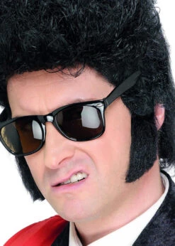 1950s Teddy Boy Black Fake Sideburns