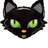 Inflated Halloween Large Black Cat Shape Helium Balloon 1 Inflated Halloween Large Black Cat Shape Helium Balloon -Halloween Fans Shop 35061we rs