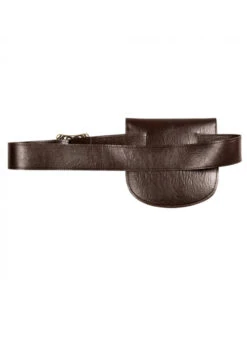 Adult Mens Brown Belt With Waist Bag Pouch -Halloween Fans Shop 36012 rs 04