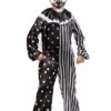 Kids Halloween Black And White Killer Clown Costume 1 Kids Halloween Black And White Killer Clown Costume -Halloween Fans Shop 3601Mrs