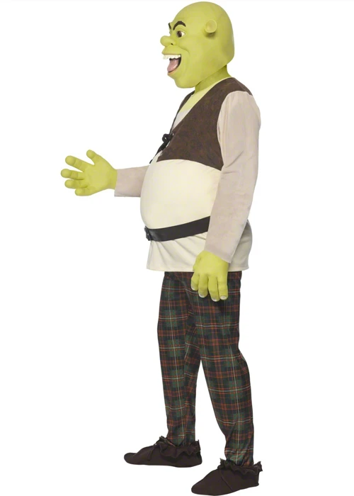 Adult Size Shrek Fancy Dress Costume 4 Adult Size Shrek Fancy Dress Costume - Image 2