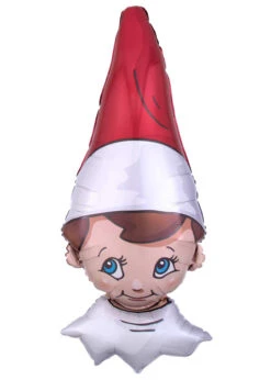 Inflated Christmas Elf On The Shelf Large Helium Balloon