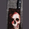 Bloody Skull Graphic Blade Prop Cleaver Knife 2 Bloody Skull Graphic Blade Prop Cleaver Knife -Halloween Fans Shop 3942A skull cleaver new