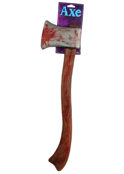 Halloween Fancy Dress Prop Bloody Axe 3 Halloween Fancy Dress Prop Bloody Axe