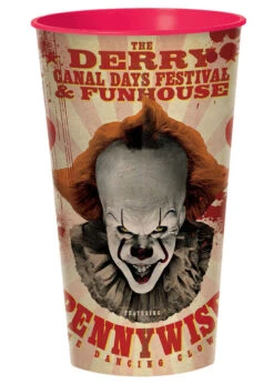 It Clown Large Pennywise Re-Usable Plastic Cup