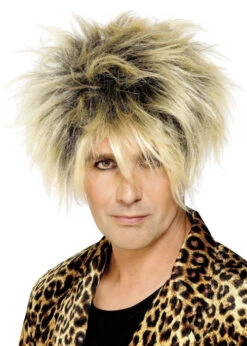 Mens 1980s Duran Duran Style Wild Boy Wig