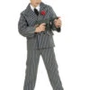 Boys 1920s Striped Gangster Suit Costume -Halloween Fans Shop 42546 kids gangster costume new