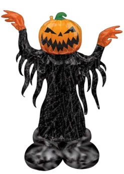 Inflated Halloween Pumpkin Airloonz Party Balloon