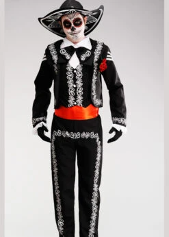 Adult Day Of The Dead Mexican Skeleton Costume 7 Adult Day Of The Dead Mexican Skeleton Costume -Halloween Fans Shop 43738 day of the dead costume 02